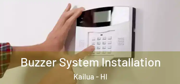 Buzzer System Installation Kailua - HI