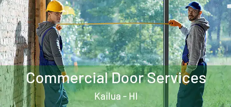 Commercial Door Services Kailua - HI